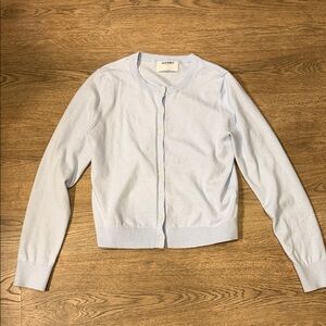 Old Navy Women's Light Blue Cardigan Small